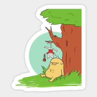 Shermy and Beth Sticker